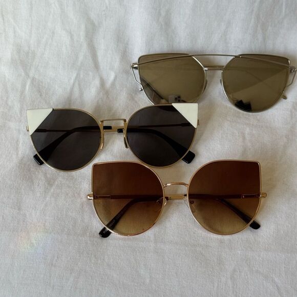 Cat eye frame sunglasses - Picture 1 of 4